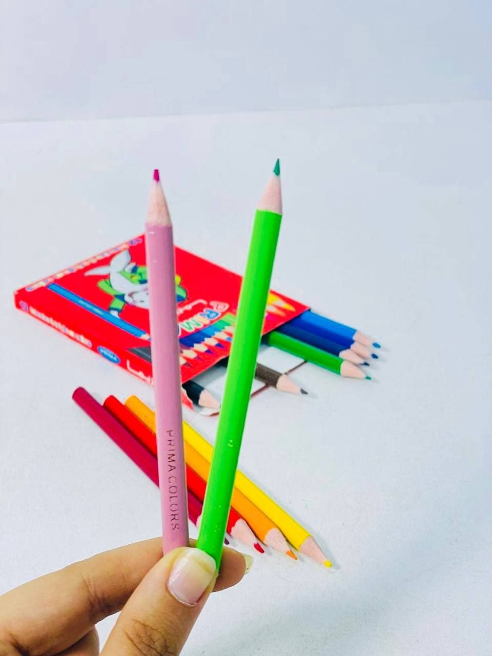 الوان خشبPRIMA 12 لون قصير