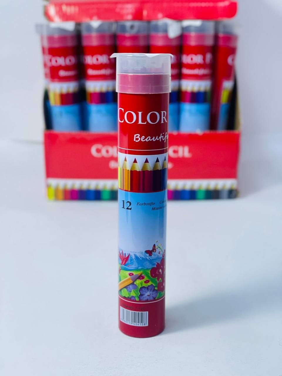 الوان خشب  COLOR PENCIL 🎨 ١٢ لون