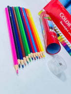 الوان خشب  COLOR PENCIL 🎨 ١٢ لون