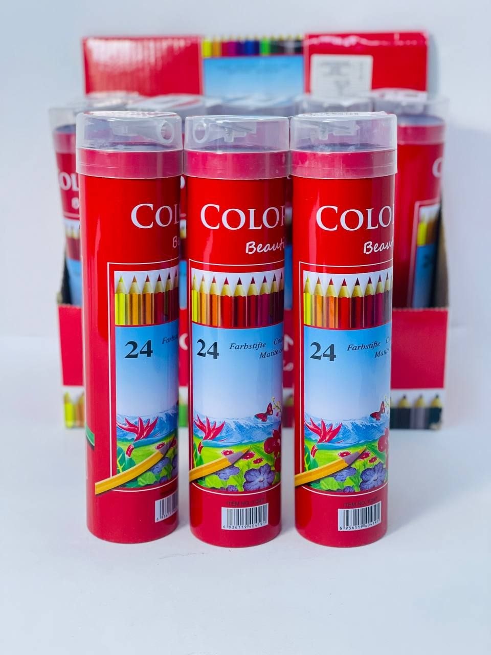 الوان خشب  COLOR PENCIL 🎨 ٢٤ لون