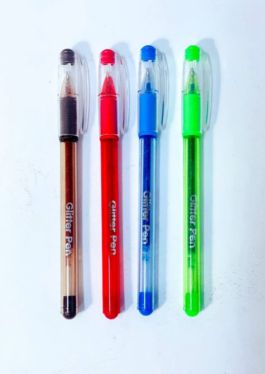 طقم الأقلام الجليتر  ❄️❄️🖋️🖋️🖋️