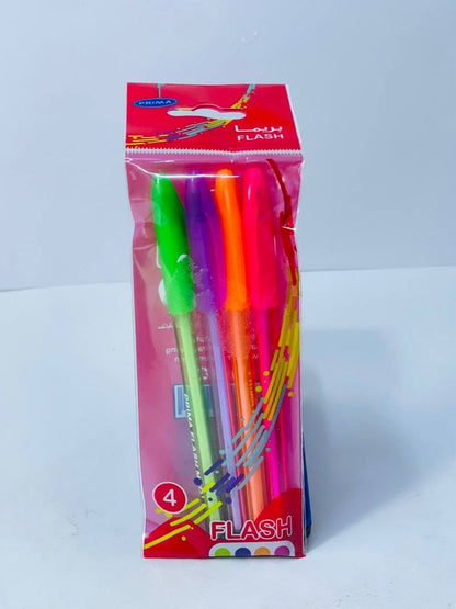 طقم الأقلام الفسفوري FLASH 🖋️🖋️