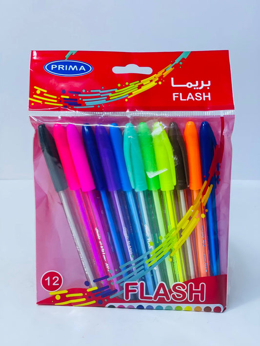 طقم الأقلام الفسفوري FLASH 🖋️🖋️