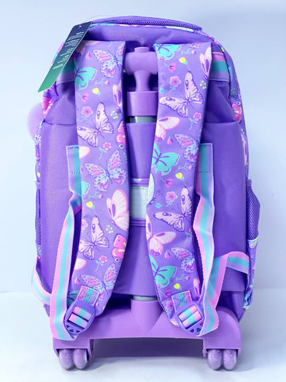 🎒🧳💼 شنطة الفراشة 🦋🦋 الشنطة التروللي ♻️ ٣*١ 🎒👝