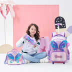 🎒🧳💼 شنطة الفراشة 🦋🦋 الشنطة التروللي ♻️ ٣*١ 🎒👝