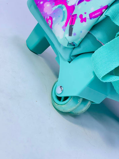 🎒🧳💼 شنطة اليوني كورن 🦄🦄 الشنطة التروللي ♻️ ٣*١ 🎒👝