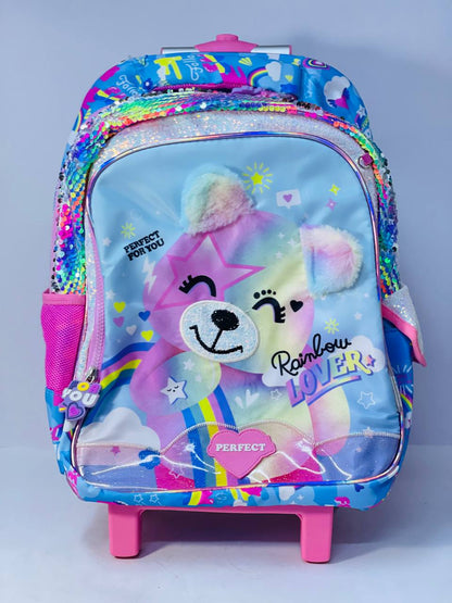 🎒🧳💼 شنطة الدبدوب 🧸🧸 الشنطة التروللي ♻️ ٣*١ 🎒👝