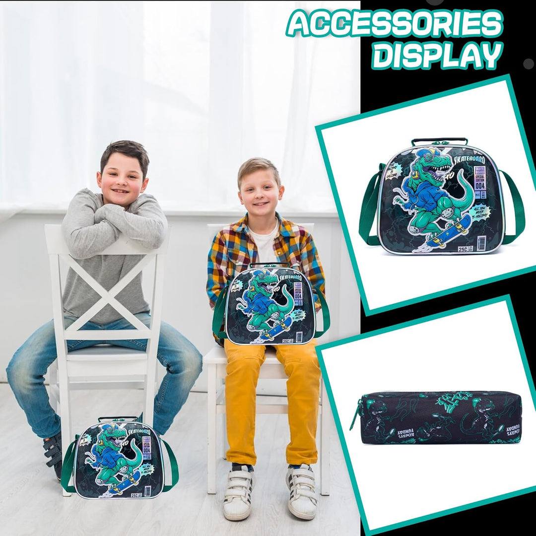 🎒🧳💼 شنطة الديناصور 🦖🦖🦖 الشنطة التروللي ♻️ ٣*١ 🎒👝