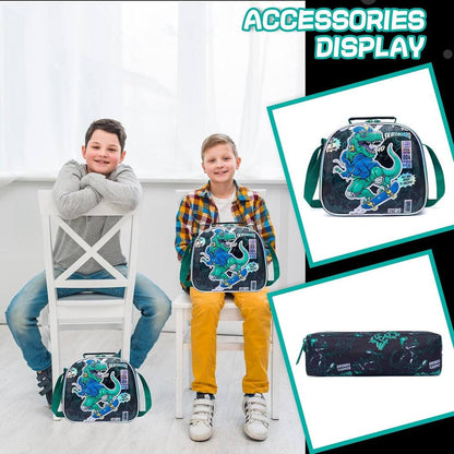 🎒🧳💼 شنطة الديناصور 🦖🦖🦖 الشنطة التروللي ♻️ ٣*١ 🎒👝