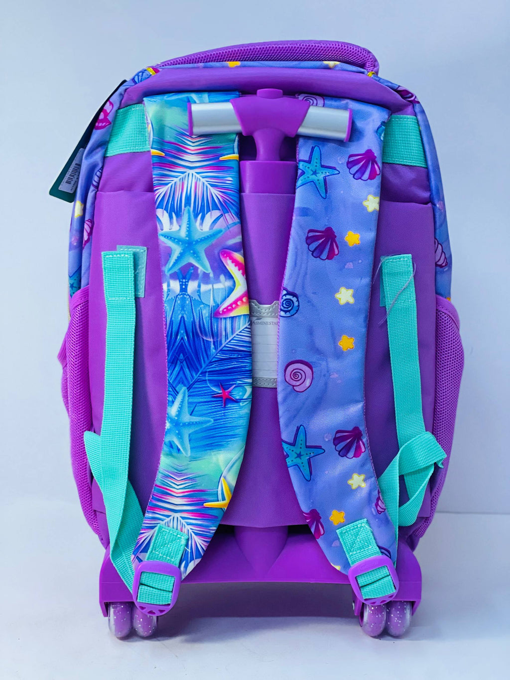 🎒🧳💼 شنطة Mermaid 🧜🏻‍♀️🧜🏻‍♀️ الشنطة التروللي ♻️ ٣*١ 🎒👝