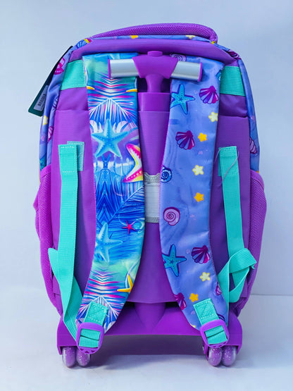 🎒🧳💼 شنطة Mermaid 🧜🏻‍♀️🧜🏻‍♀️ الشنطة التروللي ♻️ ٣*١ 🎒👝