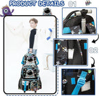 🎒🧳💼 شنطة رجل الفضاء 🧑🏻‍🚀🧑🏻‍🚀 الشنطة التروللي ♻️ ٣*١ 🎒👝