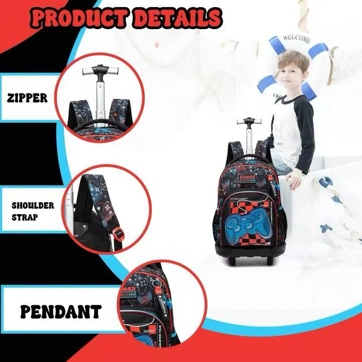 🎒🧳💼 شنطة الجيم 🎮🎮 الشنطة التروللي ♻️ ٣*١ 🎒👝