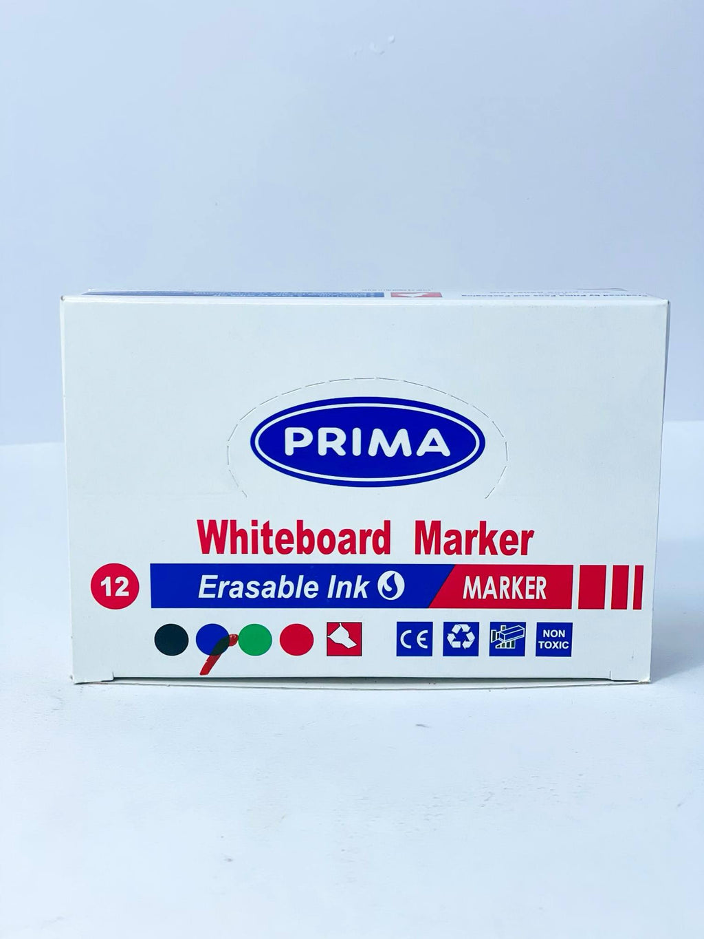 علبة اقلام وايت بورد 🖍 PRIMA ✅ لون واحد فقط 🖊