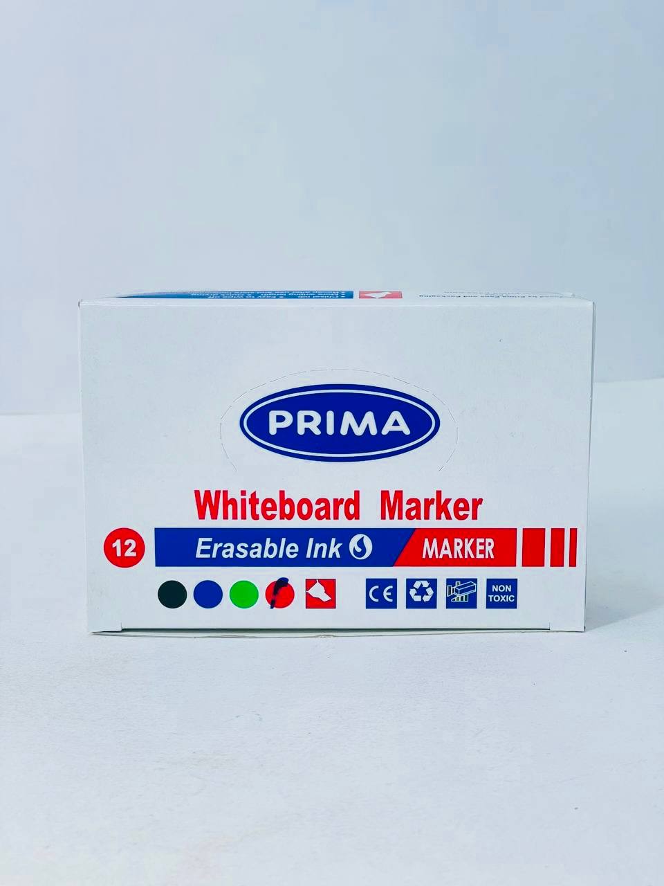 علبة اقلام وايت بورد 🖍 PRIMA ✅ لون واحد فقط 🖊