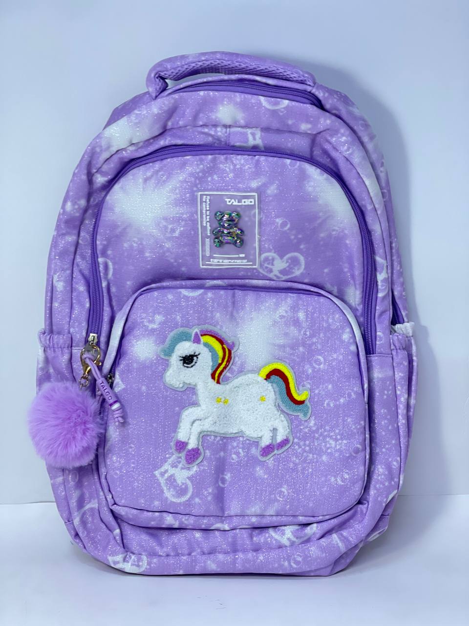 🎒🧳💼 شنطة TALGO ♻️🎒👝®️®️ بالوش المطرز 🧶