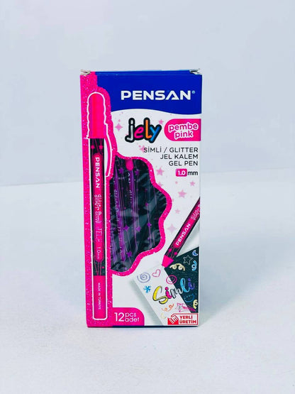 قلم الجيل الجليتر 🖊️🖊️✨ نوع PENSAN