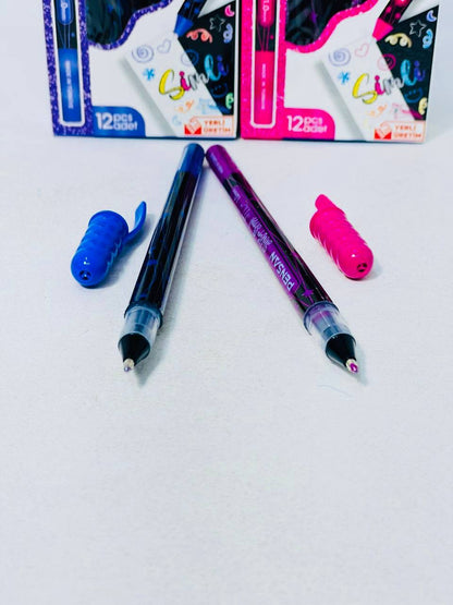 قلم الجيل الجليتر 🖊️🖊️✨ نوع PENSAN