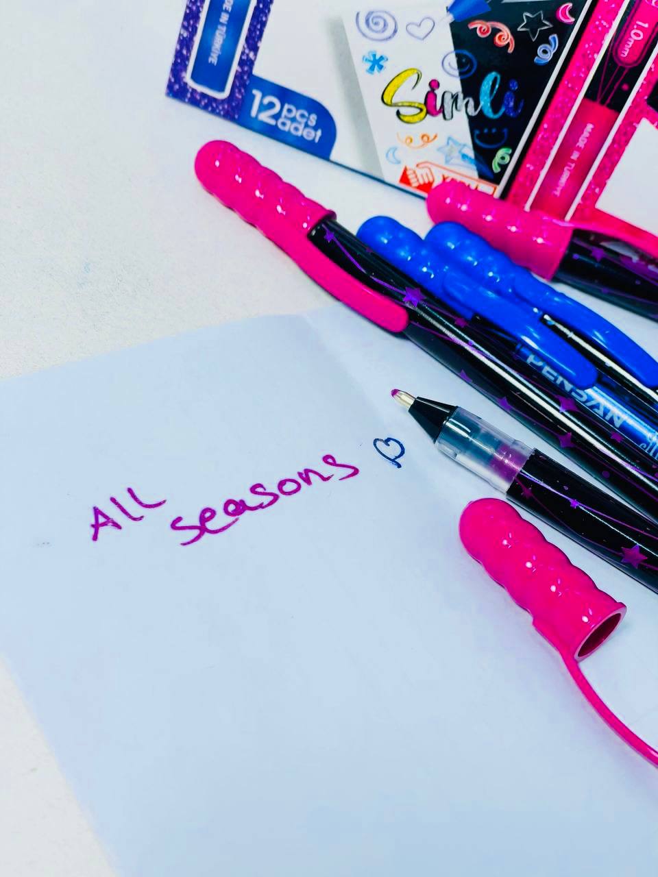 قلم الجيل الجليتر 🖊️🖊️✨ نوع PENSAN