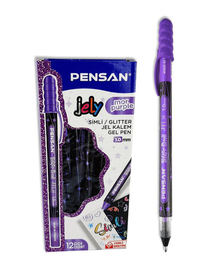 قلم الجيل الجليتر 🖊️🖊️✨ نوع PENSAN