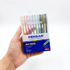 طقم  قلم الجاف 🖊️🖊️ نوع ☑️PENSAN ☑️ MY-TECH