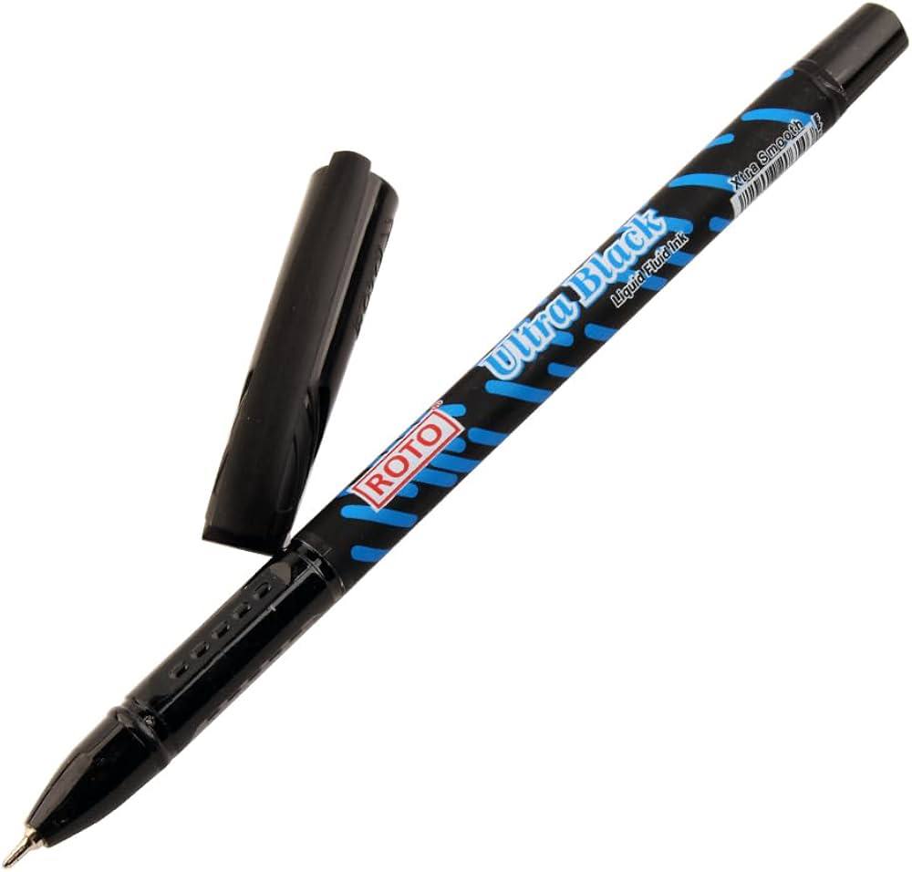 قلم الجاف 🖊 Ultra Black ❇️ ROTO