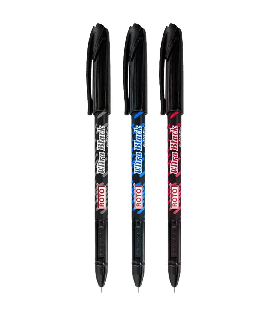 قلم الجاف 🖊 Ultra Black ❇️ ROTO