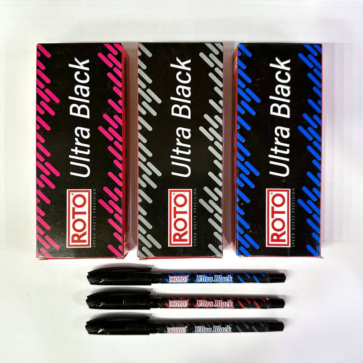 قلم الجاف 🖊 Ultra Black ❇️ ROTO
