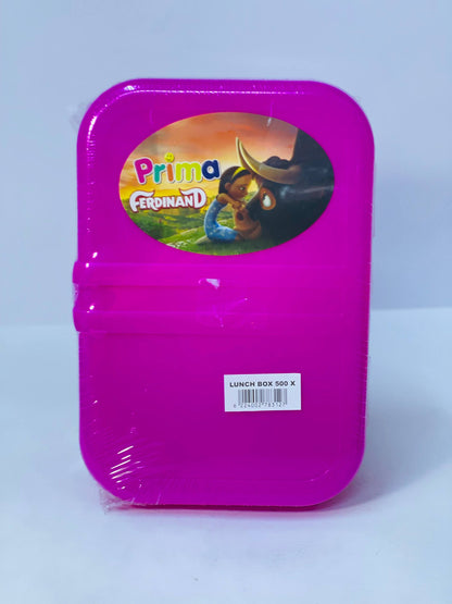 لانش بوكس PRIMA 🏵️🍽️🥣 لانش بوكس البلاستيك متقسم 3️⃣