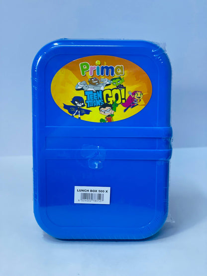 لانش بوكس PRIMA 🏵️🍽️🥣 لانش بوكس البلاستيك متقسم 3️⃣