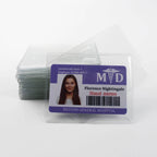 ال نيم كارد ID الشفاف 🪪 الخامة البلاستيك 💳
