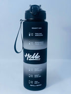 زجاجة المياه  Hello ❇️♻️☑️✨