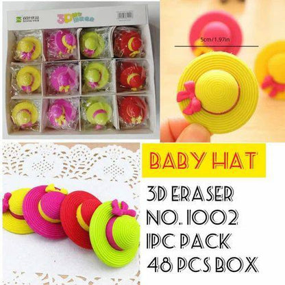 استيكة البرنيطة  👒👒👒الشكل المجسم 👒👒👒