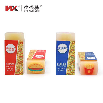 استيكة البرجر وباكت البطاطس 🍔🍔🍟🍟