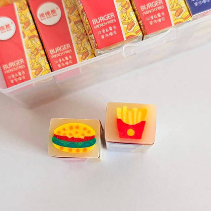 استيكة البرجر وباكت البطاطس 🍔🍔🍟🍟