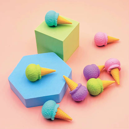 استيكة اشكال الحلويات المختلفة 🧁🍭🍨🍩🍩