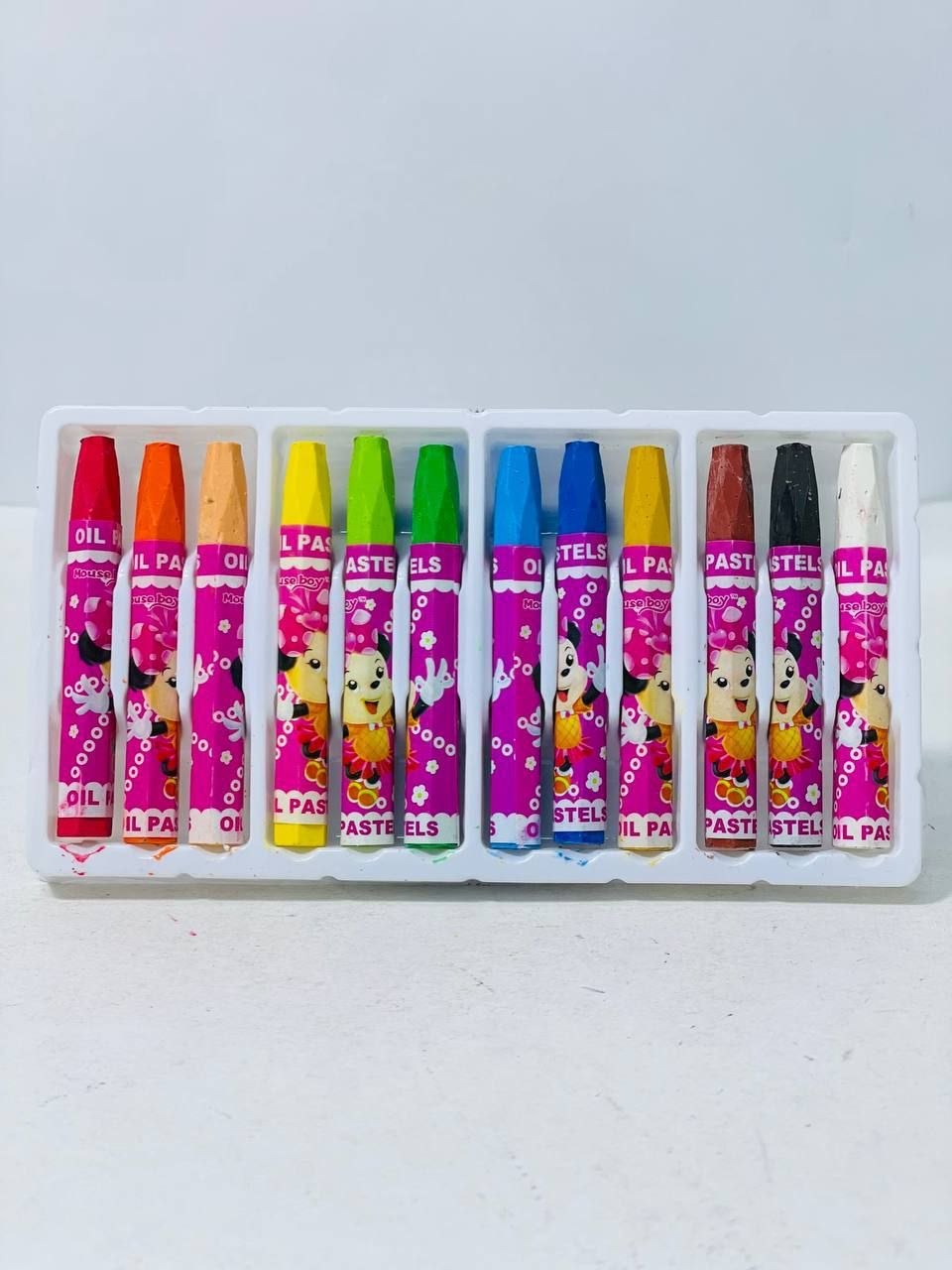 الوان الشمع باستيل 🕯١٢ لون 🎨