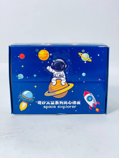 الاستيكة الشفافة بأشكال رجل الفضاء 🧑🏻‍🚀🚀🛸