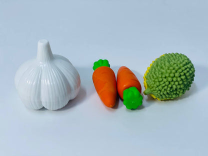 استيكة الخضروات و الفواكه 🥚🥕🍓🌶️🧄🫒