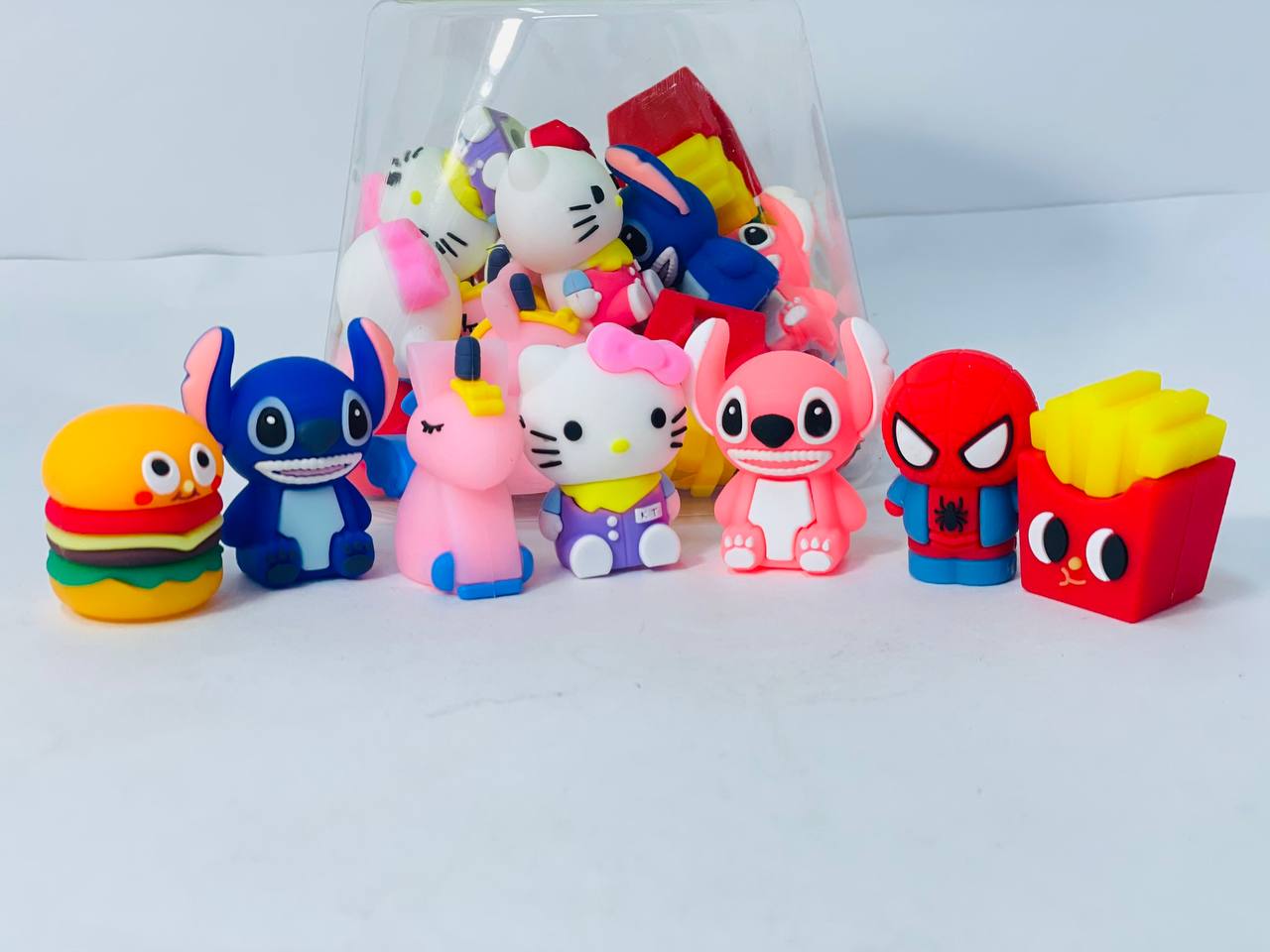 برايا الديزني بالأشكال المختلفة 🐹🦄🕸️🦸🏻🍔🍟🧸