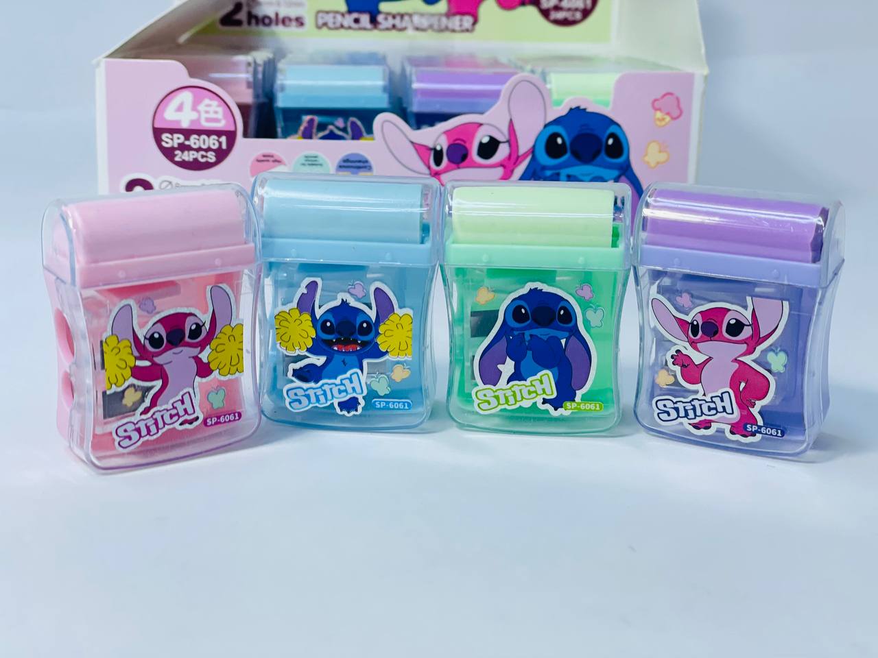 الاستيكة و البرايا كرومي و استيتش🐹🐰🐹
