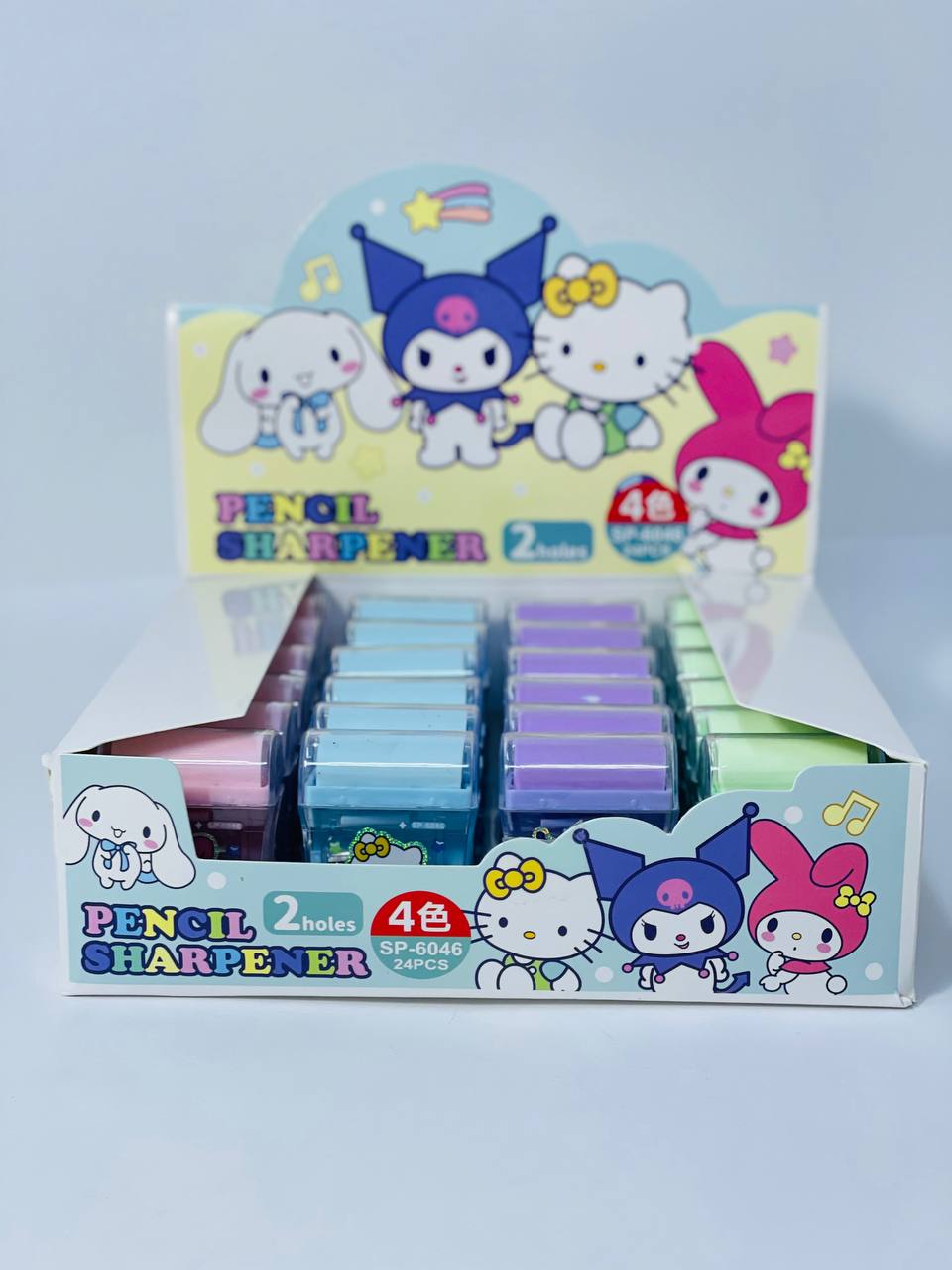 الاستيكة و البرايا كرومي و استيتش🐹🐰🐹