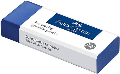 استيكة FABER-CASTELL  الملونة ⬛️🟦🟥