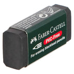 استيكة FABER-CASTELL  الملونة ⬛️🟦🟥
