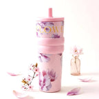 زجاجة FLOWERS 🌺 and🌸🌼❇️❇️ الزجاجة الاستانلس ستيل 🍶🥤💦 💦