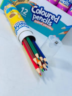 الوان خشب  COLOURED PENCILS 🎨  ١٢ لون