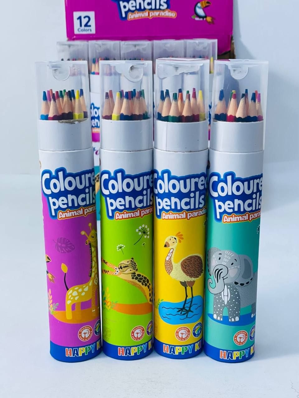 الوان خشب  COLOURED PENCILS 🎨  ١٢ لون