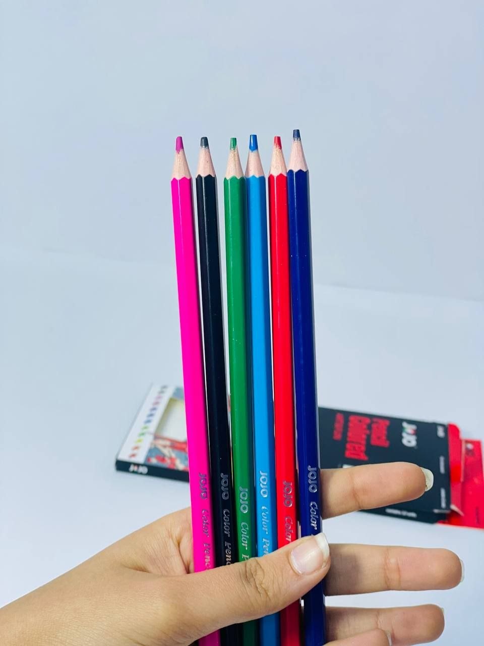 الوان خشب 🪵  JOJO  ١٢ لون