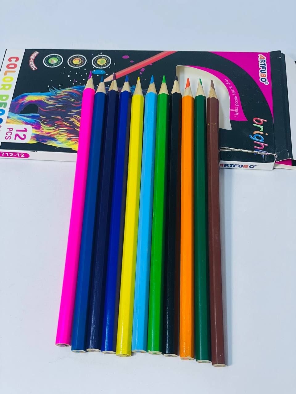 الوان خشب 🪵  ARTFUBO   ١٢ لون