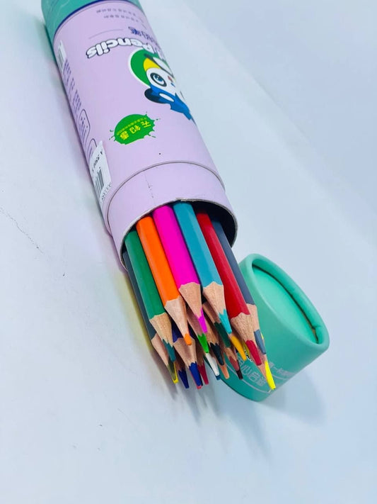 الوان خشب  COLORED PENCILS 🎨 ٢٤ لون